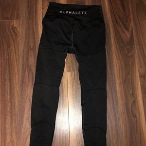 Black Alphalete Leggings